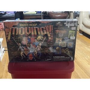 Jurassic World,‎ Camp Cretaceous 8 Puzzle Pack NIB factory sealed
